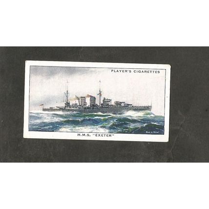 Players Modern Naval Craft 1939 #16 HMS Exeter