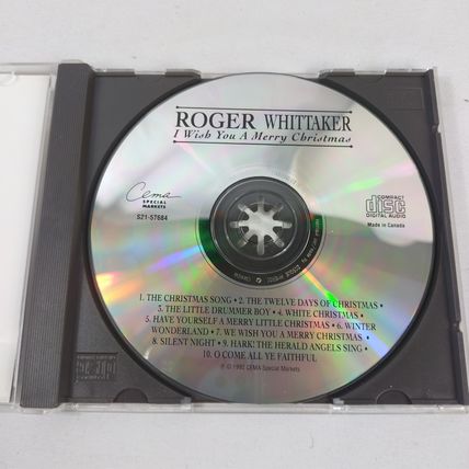 Roger Whittaker - I Wish You A Merry Christmas - 1992 - CD - Used