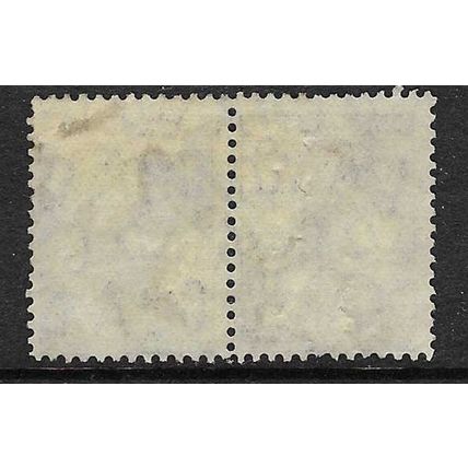 AUSTRALIA 1931-6 ROO 9d WMK C of A PAIR USED SG133 X 2