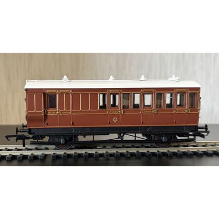 Hattons H4-4BT-1601B Genesis 4 Wheel Brake 3rd LBSCR Umber - BNIB