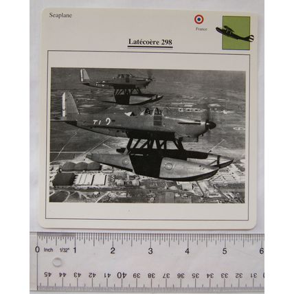 Latécoère 298 - France - Seaplane - Collectors Club Card
