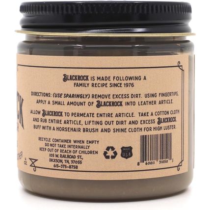 Blackrock LEATHER N RICH - Quality Leather Cleaner and Conditioner, Made in the