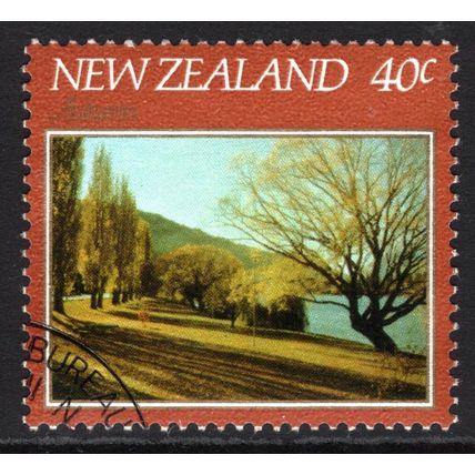 NEW ZEALAND 1982: FOUR SEASONS - 40c AUTUMN USED (G2)