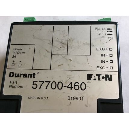 EATON CORPORATION METER PANEL MOUNT TEMPERATURE 9-30VDC DURANT 57700-460,Ej