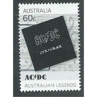 AUS 2013 60c 'AUSTRALIAN LEGENDS- AC/DC' FINE USED (EBID37-842)