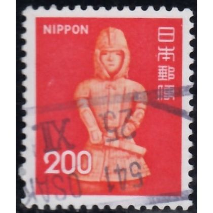Japan, 1972 200y Clay Burial Figure, SG 1243 (Scott 1250), used
