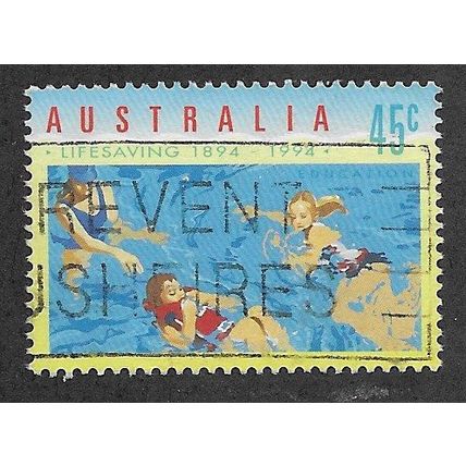 AUS 1994 45c 'LIFE SAVING - TEACHING TECHNIQUES' FINE USED (EBID68-080)