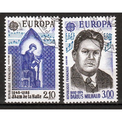 Frankrijk Europa Cept 1985 gestempeld