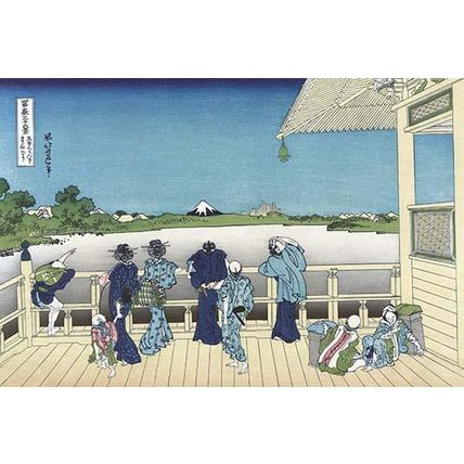 Sazai Hall - 500 Rakanji Temple 12 x 18 Poster