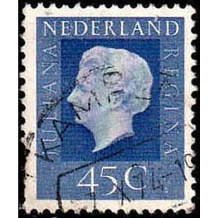 Netherlands 1972 Queen Juliana 45c Used Stamp