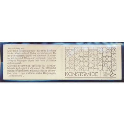 Sweden Stamp Scott #850a, Mint Never Hinged, Complete Booklet, Shipped Flat