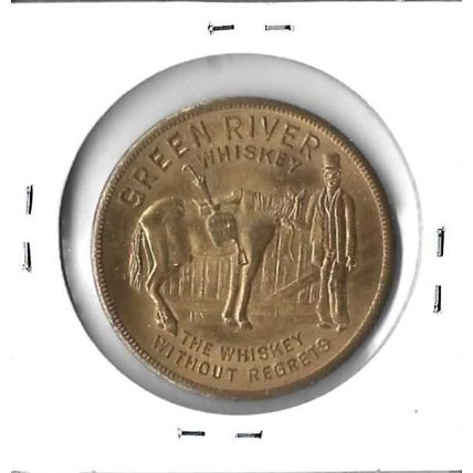 Green River Whiskey Gem BU Medal