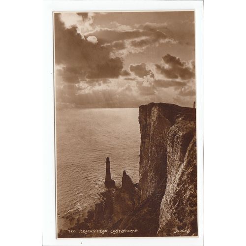 Beachy Head and Lighthouse East Sussex Postcard 720