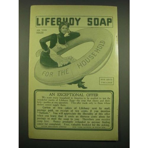 1902 Lifebuoy Soap Ad - An exceptional offer