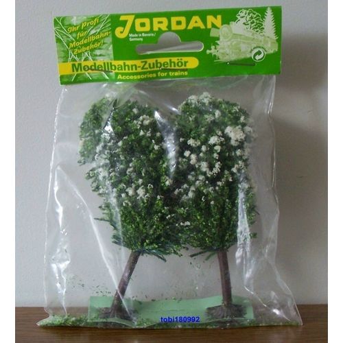 Jordan HO 2 Blooming Trees - Made in Bavaria Germany - NEW NOS