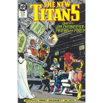 New Teen Titans (Vol 2) # 059 NM MODERN AGE COMICS