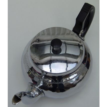 Vintage SONA CHROME Teapot J528 by NCJ Ltd. Stratford-on-Avon England