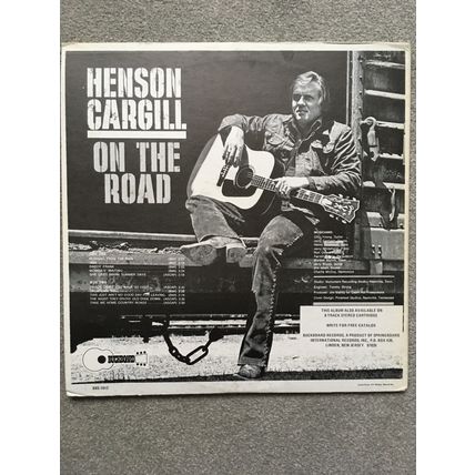 HENSON CARGILL - ON THE ROAD (USA VINYL LP)