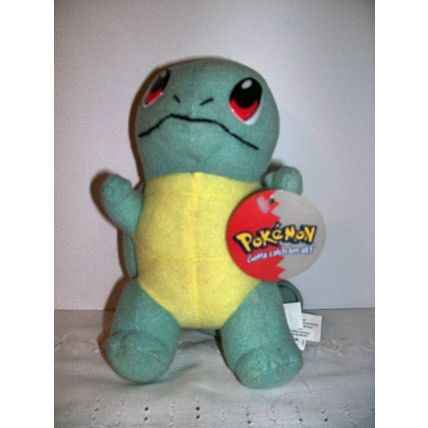 Pokemon Squirtle 7" Stuffed Plush 1999 New With Tags