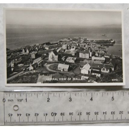 old postcard General View of Mallaig