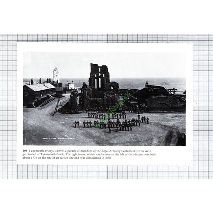 Tynemouth Priory Royal Artillery Volunteers - Small Cutting