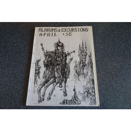 Alarums & Excursions Roleplaying Fanzine by Lee Gold Issue 56