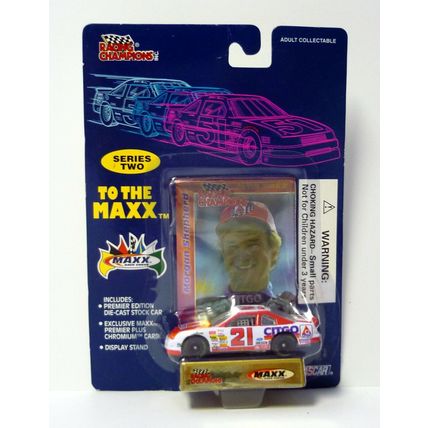 Racing Champions Morgan Shepherd #21 NASCAR To The Maxx White Die-Cast Car 1995