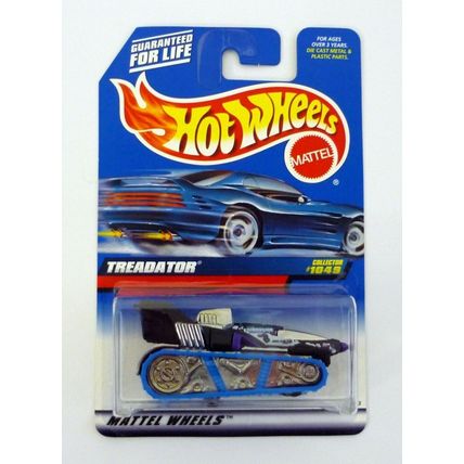Hot Wheels Treadator #1049 Black Die-Cast Tank 1999