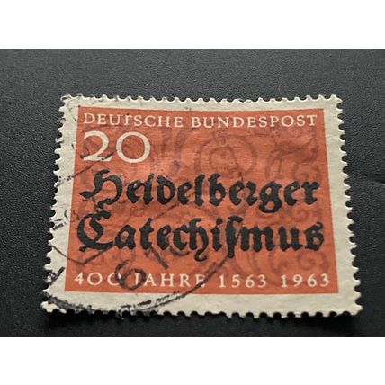 Briefmarke Deutschland 20 Pfennig 1963 Michel 396 gestempelt