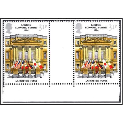 QEII Gutter Pairs Commemorative Stamps 1984 MNH SG1253 MNH hrd2a