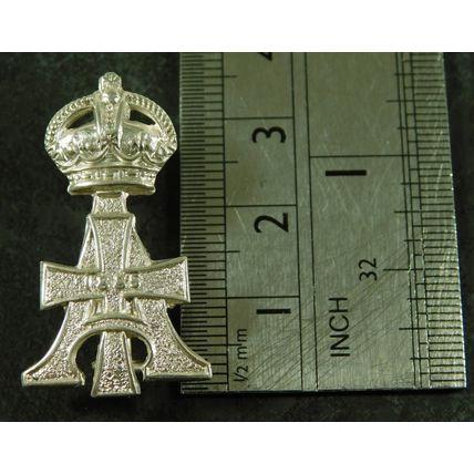 Antique WW1 British Military Sweetheart Brooch Queen Alexandras Royal Hussars
