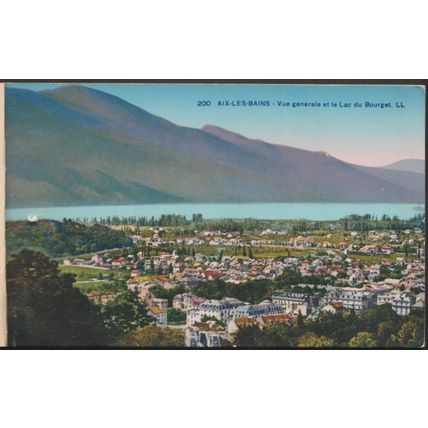 Aix-les-Bains, c.1920s - Carnet des 18 Cartes Postales - Lévy et Neurdein