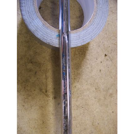 1957 PLYMOUTH BELVEDERE RH FENDER TOP TRIM SPORT FURY SAVOY #1624726