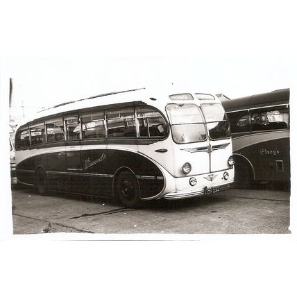 Black & White Photograph of Winwood's Coaches of Birmingham - LOV 224