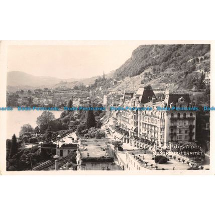 R091183 Hotel des Alpes. Montreux Territet. O. Sartori
