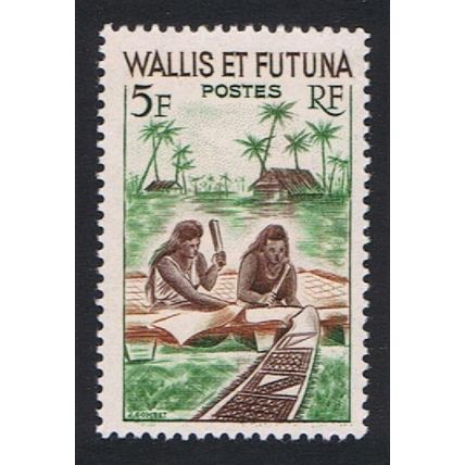 Wallis and Futuna Local Scenes 5f 1960 MNH SG#162 Sc#154