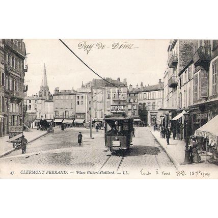 63 - Clermont-Ferrand - PLACE GILBERT GAILLARD