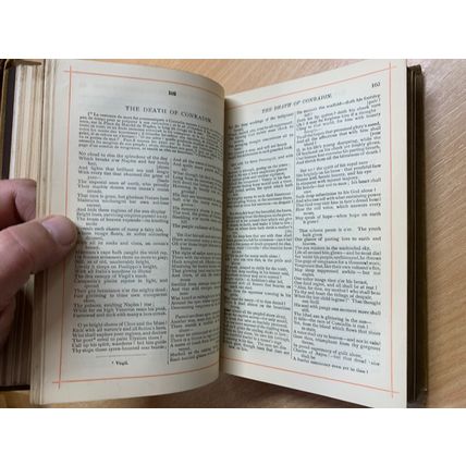 c1901 "THE POETICAL WORKS OF MRS HEMANS" ILLUSTRATED ANTIQUE BOOK (P4)