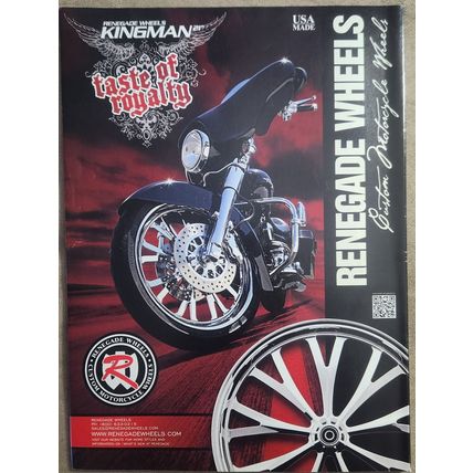 Hot Bike Magazine April 2012 – Bare Minimum: TP Customs" Stripped-Down Hot Rod