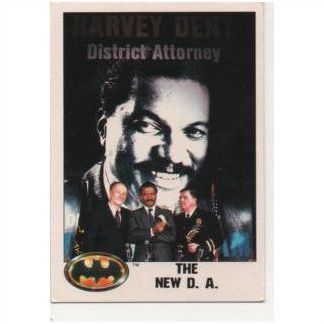 1989 Topps Batman the Movie trading card # 20 The New D.A.