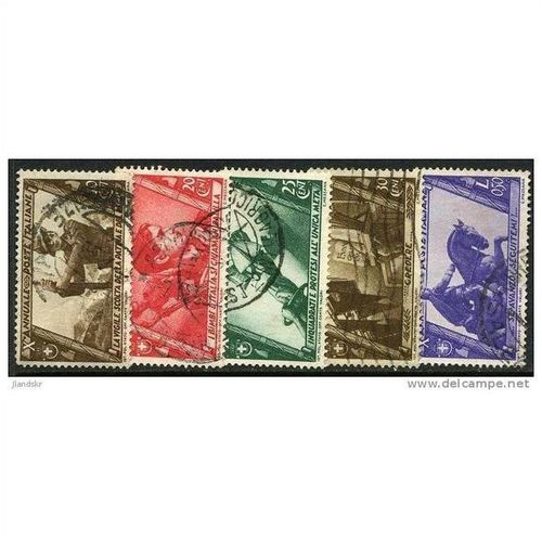 1932 5 different values - #125 fine used (o)