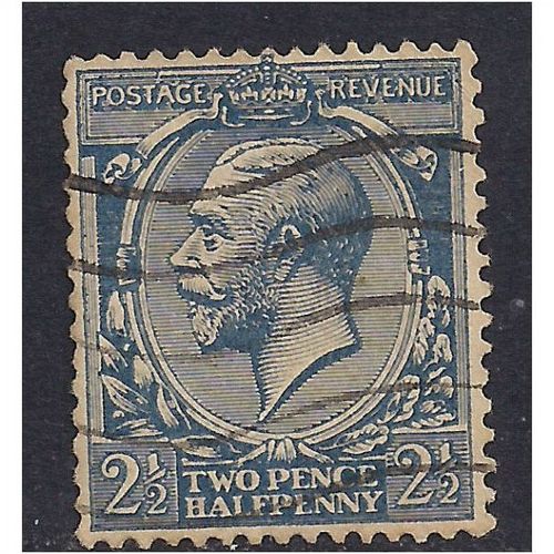 GB 1924 KGV 2 1/2d Blue Wmk 111 SG 422.(H829 )