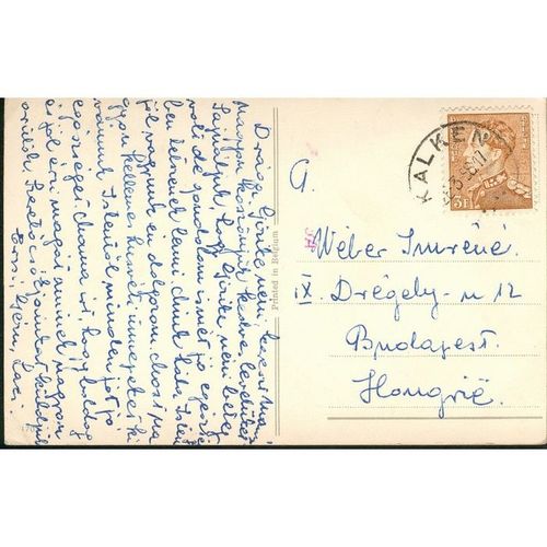 Vintage Belgium Postcard - Vrolyk Paasfeest (Easter)