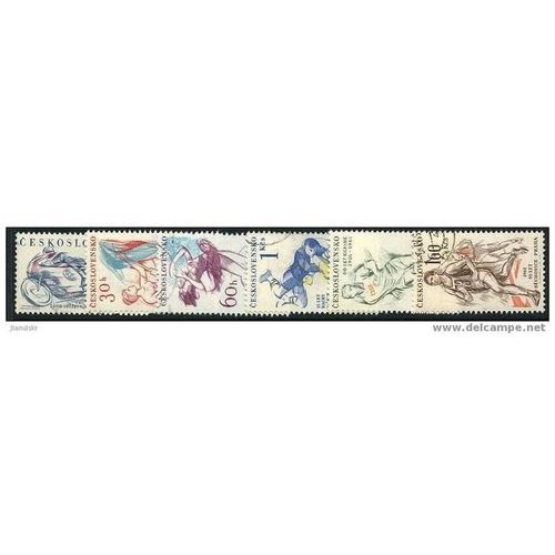 1961 Michel 1244/1250(minus 1246) - cancelled