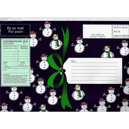 Mi LU 8 I: (-) Airpack: Christmas: Snowmen.
