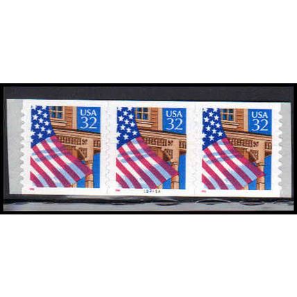 2915A 32c U.S. Flag Over Porch Very Fine MNH PNC 13211A/3 P/UL PA3573