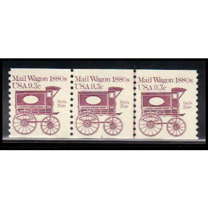 1903 9.3c Mail Wagon Fine MNH Dry Gum PNC 4/3 PA2336