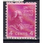 808 4c James Madison Fine MNH B0142