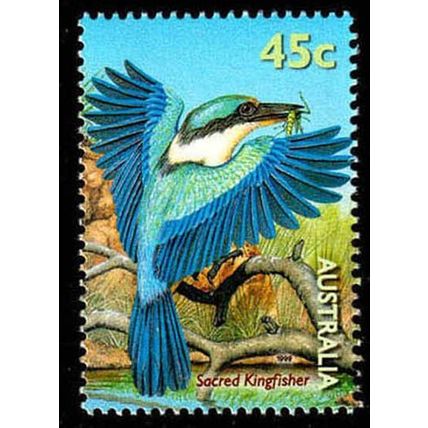 Australia 1999 Animal 45c MNH Stamp Kingfisher Bird