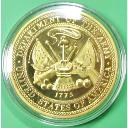 US Army, Military Police. Challenge Coin. 1.50". 67b.